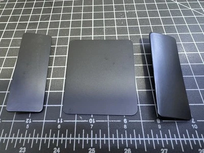 Cubierta de puerta delantera negra Linhof Technika V Baby vintage original piezas nuevas de stock Foto 1 de 4