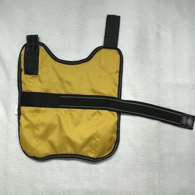 American Kennel Club Dog Coat Medium Waterproof Windproof Plaid Yellow Warm Vest - Image 1 of 4