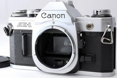 🎦Solo cuerpo de cámara Canon AE-1 plateada 35 mm SLR [Casi como nueva] de JAPÓN Foto 1 de 4