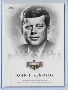 RARE 2022 DECISION ~ 2016 JOHN F. KENNEDY JFK "VAULT" PORTRAITS CARD CP45 ~ /20 - Picture 1 of 2