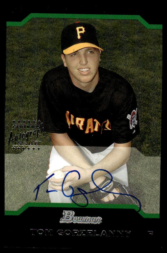 2004 Bowman #165 Tom Gorzelanny Autographs - Image 1 of 2