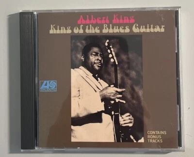 ALBERT KING - KING OF THE BLUES GUITAR - CD Contains Bonus Tracks - 1989 USA CD - Bild 1 von 2