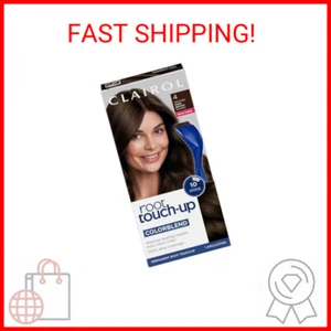 Clairol Root Touch-Up by Nice'n Easy Permanent Hair Dye, 4 Dark Brown Hair Color - Picture 1 of 2