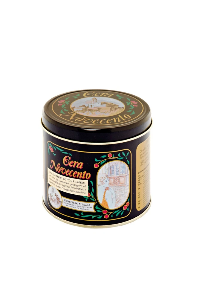 GUALTIERO MEAZZA CERA SOLIDA PER FERRO BATTUTO E ARDESIA ML. 500-CERA NOVECENTO