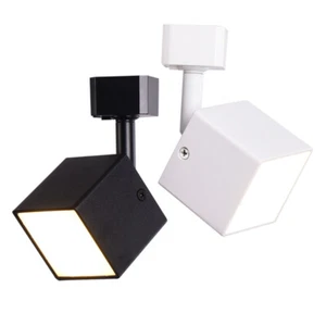 7W LED COB Track Light Picture Rail Lamp Ceiling Fixture Rotatable Bedroom Hotel - Picture 1 of 22