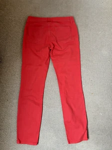 Gap Skinny Jeans 25" Red - Picture 1 of 6