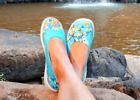 BNWT Women UIN Slip On Shoes Canvas Comfortable "Cubic Butterflies" EU41 UK7-7.5