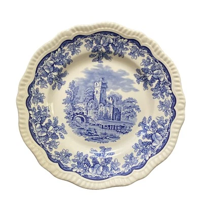 Spode, Blue Room Collection, Regency Series, "Ruins”, Dinner Plate - Image 1 of 2