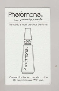 Carte publicitaire - advertising card - Phéromone de Marilyn Miglin - Picture 1 of 1