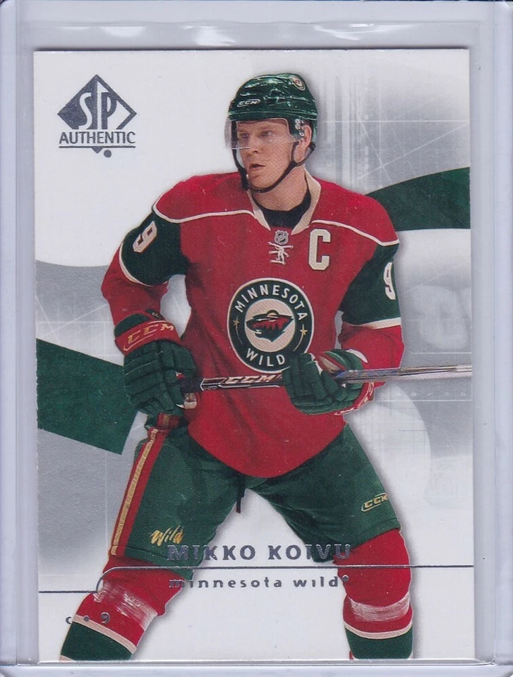 Mikko Koivu 2008 SP Authentic Hockey Card 28 - Image 1 of 2