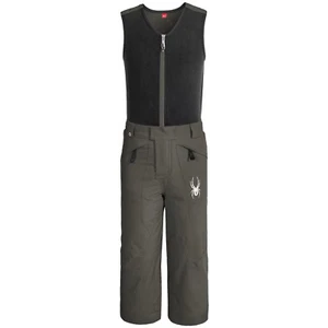 NUEVOS $110 PANTALONES SPYDER NIÑO PEQUEÑO/NIÑOS PEQUEÑOS ESQUÍ NIEVE ""MINI EXPEDICIÓN"" BABEROS - Imagen 1 de 1