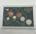 A Set Of Australian Cleaned Pre-Decimal Bronze & Silver Coins - Keepsake -