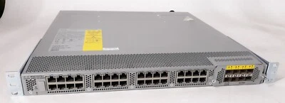 Cisco Nexus Fabric Extender N2K-C2232TM-E-10GE V03 w/ Ears + 1x 400w PSU+M2800P - Image 1 of 4