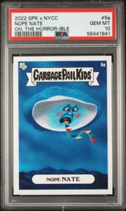 Topps Garbage Pail Kids 2022 NYCC 5a Nope Nate GPK PSA 10 - Picture 1 of 2