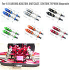 135mm Rear/115mm Front Shock Absorbers Dampers Set For 1/8 ARRMA KRATON OUTCAST