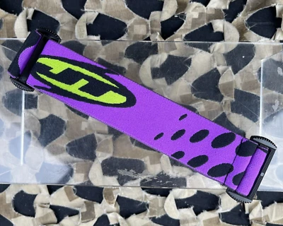 Новый JT Proflex X/Proflex подлинный сплетенный ремень для очков - фиолетовый/лайм - Изображение 1 из 2