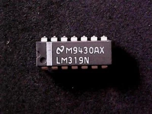 LM319N - National Semiconductor Dual Comparator (DIP-14) - Bild 1 von 1