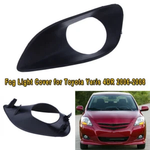 Bisel de cubierta de adorno de luz antiniebla para parachoques delantero del conductor para Toyota Yaris 2007-2013 - Imagen 1 de 7