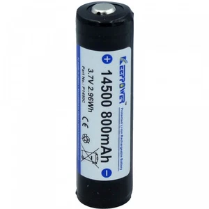 Keeppower 14500 - 800mAh, 3,7V Li-Ionen-Akku geschützt - Bild 1 von 1