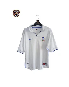Vintage Original Italy Football Away Shirt 1997-1998 (M) Nike Maglia Jersey - Picture 1 of 4
