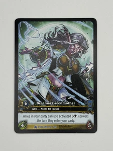 Juego de cartas coleccionables Outland 112/246 arte extendido Breanna Greenmother de World of Warcraft - Imagen 1 de 1