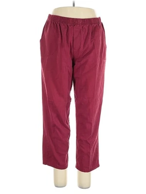 White Stag Women Red Casual Pants 18 Plus - Image 1 of 2