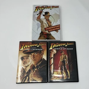 Indiana Jones - The Adventure Collection 2 Disc DVD, Set 2008 Widescreen Missin - Picture 1 of 4