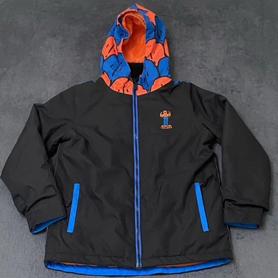 686 Insulated Snowboard Ski Jacket Coat Boy Youth XL Orange Black Waterproof - Image 1 of 4
