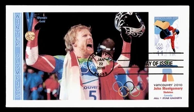 DR WHO 2010 FDC WINTER OLYMPICS SPORTS ALL STAR CACHET M59976 - Image 1 of 2