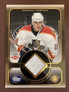 03/04 Pacific Calder Nathan Horton Game-Worn Jersey Rookie 212/500 #166 - Bild 1 von 2