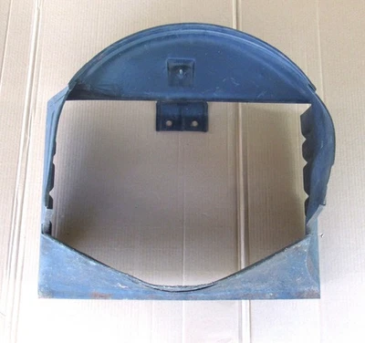 ORIGINAL used GM 1963 - 1965 Corvette STEEL 327 FAN SHROUD ASSEMBLY Foto 1 de 4