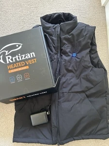 Rrtizan Men's Sleeveless Waistcoat Heated Vest Size Small - Picture 1 of 8
