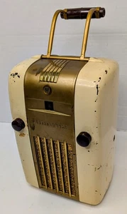 Vintage 1940s Westinghouse H-126 Refrigerator Tube Radio - WORKING! - Picture 1 of 8