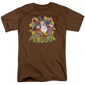 Penguin Stars T-Shirt DC Comics Sizes S-3X NEW - Picture 1 of 2