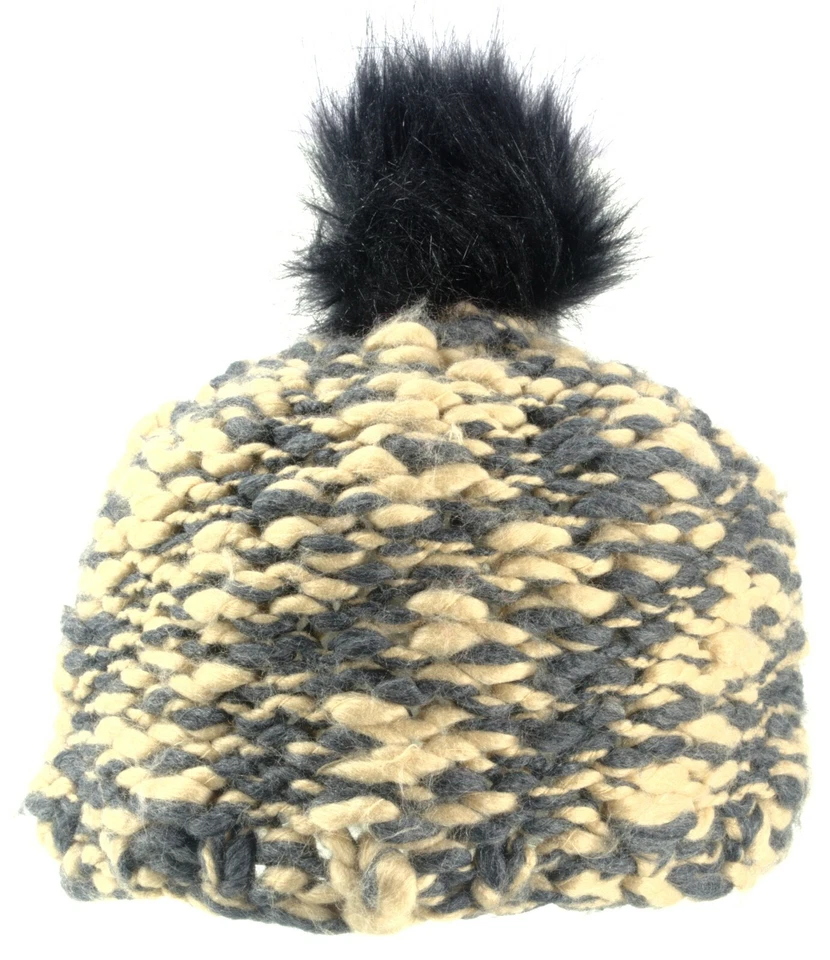 Gorro para mujer Pistil Designs 2128P Virginia acrílico grueso tejido con pompón Foto 1 de 1