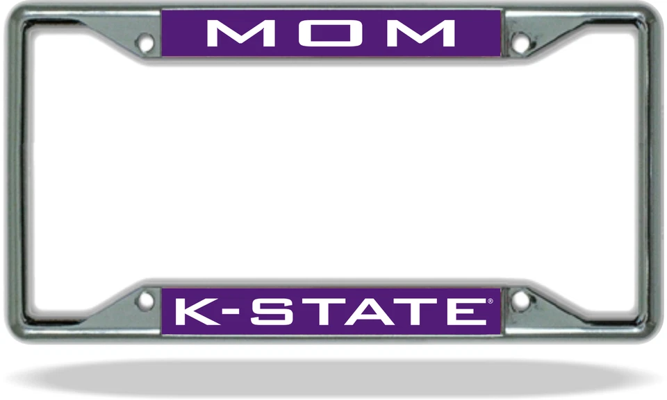 K State MOM License Plate Frame - Image 1 of 1