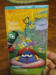 VeggieTales - Madame Blueberry: A Lesson in Thankfulness (VHS, 2004) SEALED NEW - Picture 1 of 3