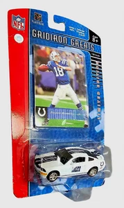Indianapolis Colts Gridiron Greats Diecast Mustang GT W/Peyton Manning Card 2006 - Picture 1 of 7