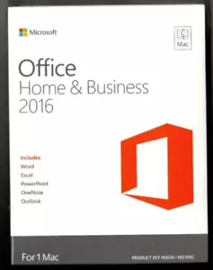 Microsoft Office Home and Business / Student 2016 - 1 MAC - Picture 1 of 6