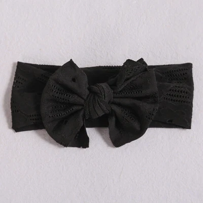 Big Bowknot Baby Headband Soft Elastic Hair Band Wide Bow Headwrap Headwear - Image 1 of 4