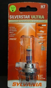Sylvania Silverstar ULTRA H7 Repuesto Faro Alto Rendimiento Bombillas 1 Cantidad - Imagen 1 de 6