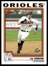 2004 Topps #46 Jay Gibbons   Baltimore Orioles