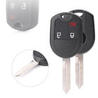 3-Button Remote Smart Key Fob Shell Cover Case Protector Fit Ford F-150 250 350