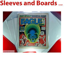Eagle and Scream COMIC BAGS SLEEVES AND BOARDS Size2 for UK British Comics x 10