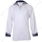 Original German Navy Shirt - Military Surplus Sailor Costume Top Naval Maritime