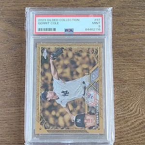 2023 Topps Gilded Collection - Gerrit Cole - (PSA 9) #95/99 POP = 3 - Picture 1 of 3
