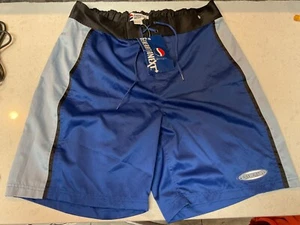 NWT Vintage Pepsi Next Generation Board Shorts Mens Sz L Blue Swim Trunks Y2K - Picture 1 of 2