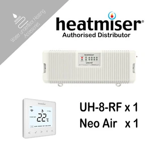 Heatmiser UH8 RF + NeoAir + NeoHub 8 Zonen Verdrahtungszentrum Wasser Fußbodenheizung - Bild 1 von 12
