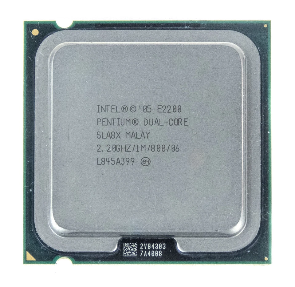 Intel Pentium Dual Core E2200 2.2GHz SLA8X LGA775 - Image 1 of 2