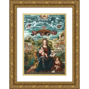 Juan De Borgoña 18X24 Gold Ornate Framed and Double Matted Museum Art Print Titl - Picture 1 of 12